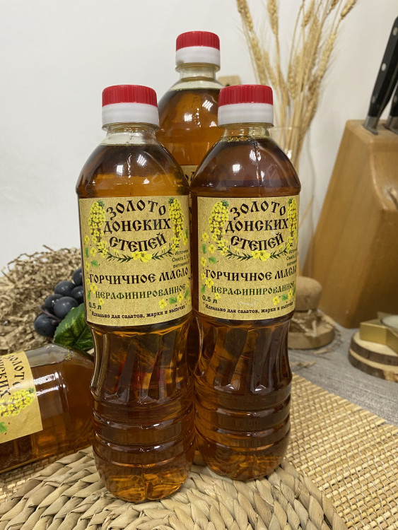 Масло горчичное нераф. 0,5л (Октябрьский р-он)